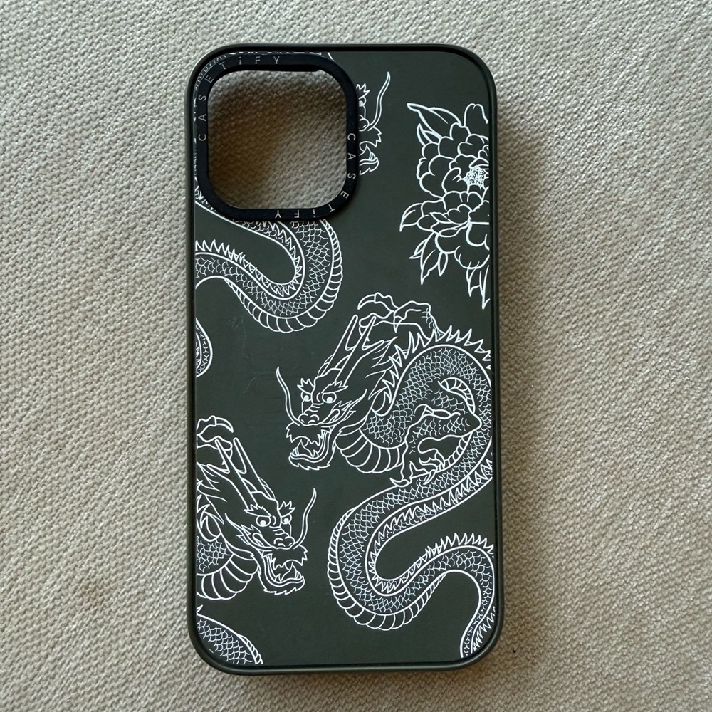Casetify Dragon Design Phone Case - iPhone 13 Pro Max